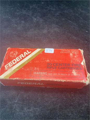 Federal 32 Winchester Special No32A 19 Cartridges