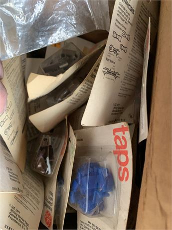 Assorted GE Electrical Connectors - Crimps, Splices, Terminals & More - 1 Box