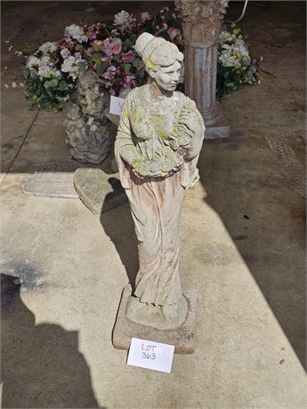 Concrete Greek Style Statue
