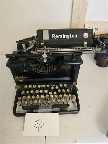 Antique Remmington Typewriter #12