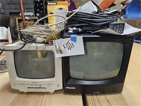 Pro Video TV with Built in VHS & Radio Shack TV