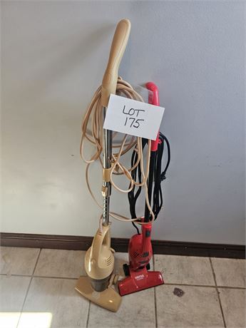 Verso Upright Sweeper & Joy Upright Sweeper