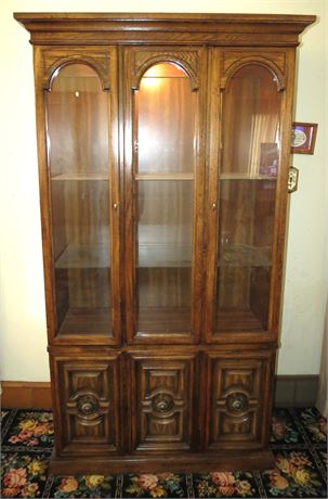 Lighted China Hutch