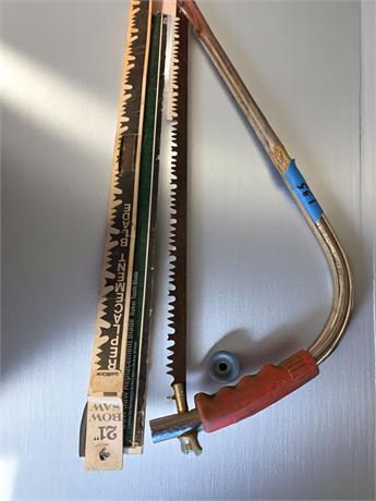 Bow Saw Raker Tooth Replacement Blade Lot