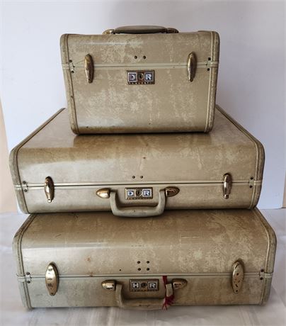 3 Piece Vintage Samsonite luggage