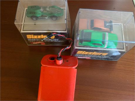 Hot Wheels Sizzlers Car Sets With Juice Machine Charger