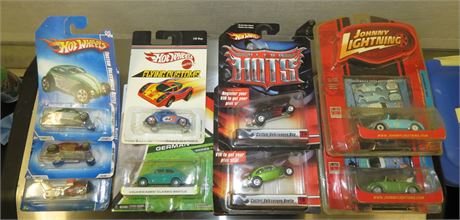 Hot Wheels, Johnny Lightning Diecast VW Beetles