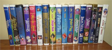 VHS Movies ( Mostly Disney)