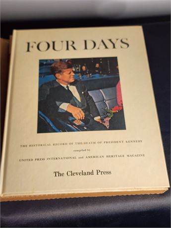 "Four Days" J.F.K. Book- The Historical Record of the Death of President Kennedy