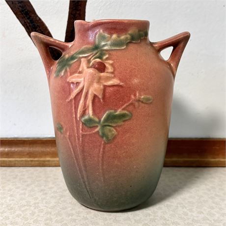 Roseville Pottery Columbine Vase
