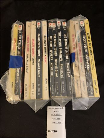 Maxwell Grant The Shadow Books & More