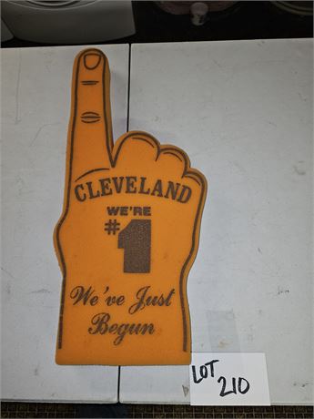 1979 Cleveland Browns Foam Finger