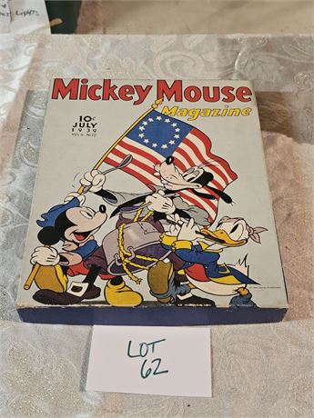 Vintage Springbox Mickey "Spirit Of 76" Jigsaw Puzzle