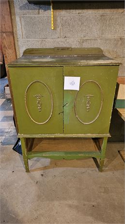 Antique Painted Cabinet