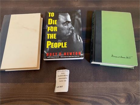 Book Lot - To Die For The People, Black Mischief, Portrait of Myself