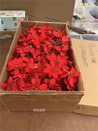 Poinsettia Garland Lot