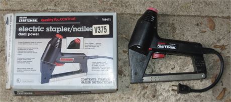 Craftsman Electric Stapler / Nailer