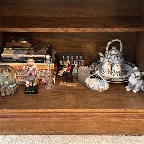Buffet Cabinet Cleanout - Figurines, Collectibles, Books & Knick-Knacks