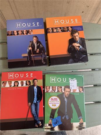 House TV Show DVD Set Seasons 1-4