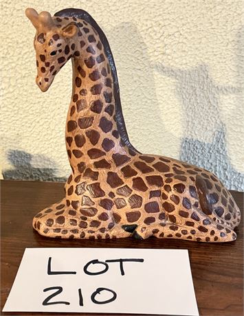 Ceramic Giraffe Figure