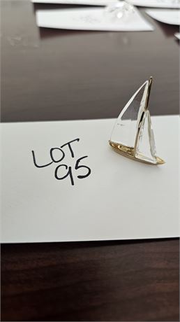 Swarovski Crystal Sail Boat