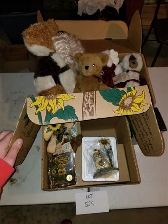 Mixed Boyds Plush Collectible Bears