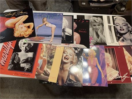 Marilyn Monroe Calendar Lot of 12