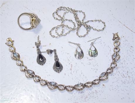 Mixed Sterling Silver Jewelry