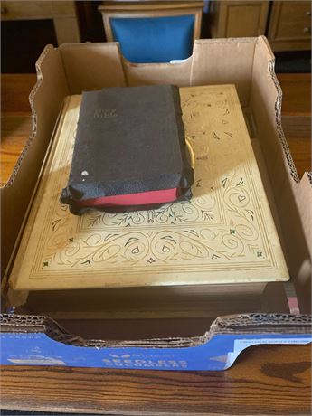 The Holy Bible, Rembrandt Edition (KJV)  & Faux Leather Holy Bible (KJV)