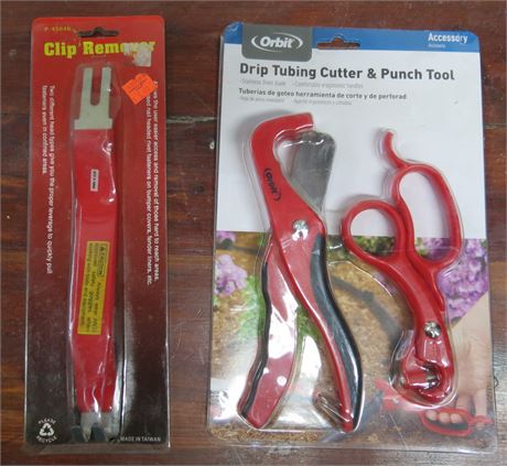 Drip Tubing Cutter, Punch Tool, Clip Remover