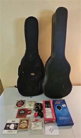 Guitar Cases Hard & Soft, Mixed Strings, Air Guitar By Totes & More