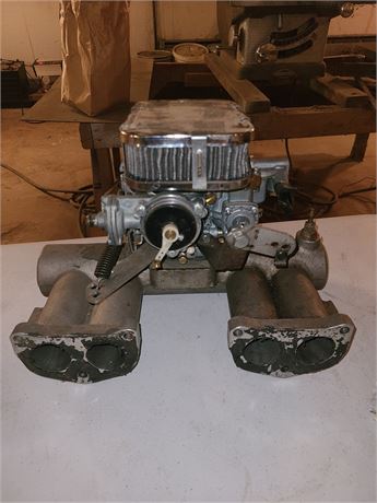 Weber Carburetor with Intake