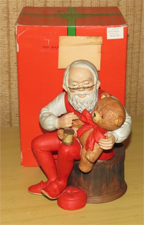 Ceramic Santa Figurine