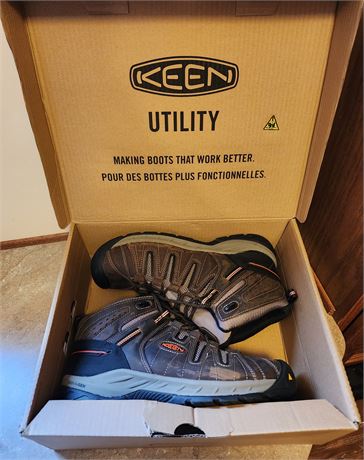 Keen Boots-Flint II Mid (Soft Toe) Boots *Like New* Men's Size 14W