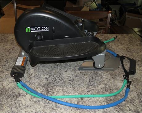 In Motion Compact Elliptical Exercise Machine