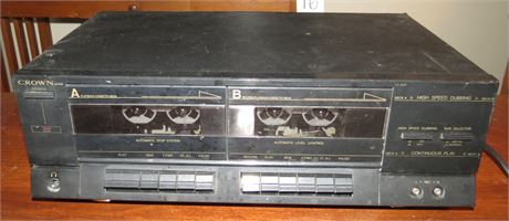 Crown Tape Deck