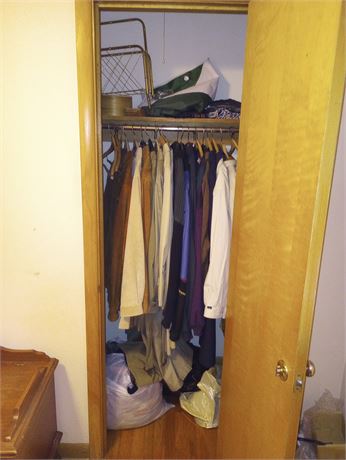 Bedroom Closet Cleanout