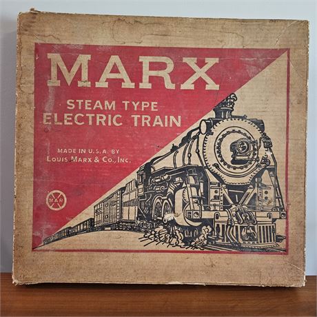 Vintage-  MARX Steam Type Electric Train