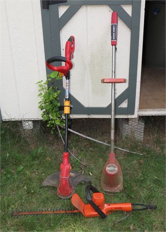 Weed Eaters and Hedge Trimmers