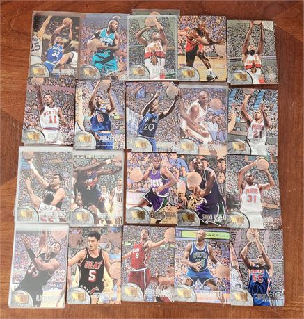 Fleer Metal 1995, 1996 Basketball Cards
