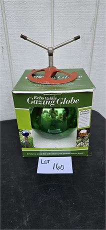 Vintage Metal Sprinkler & Echo Valley Gazing Globe