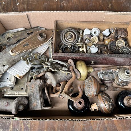 Antique Hardware Lot