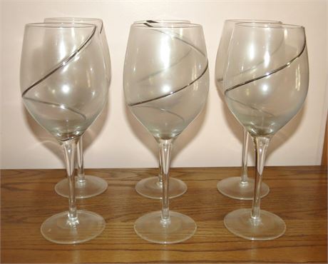 Set of 6 Wine Glasses