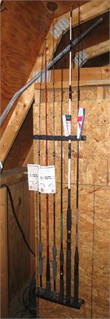 6 Fishing Poles
