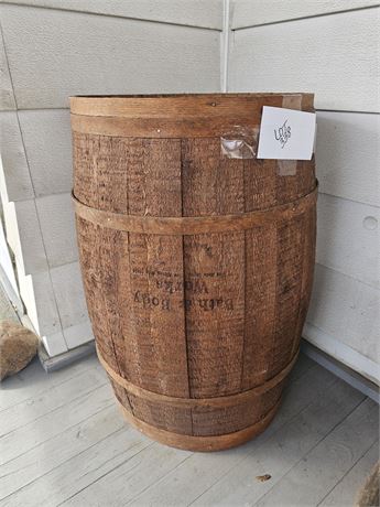 Wood Bath & Body Works Barrel