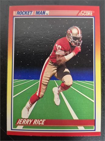 1990 Score Jerry Rice Card