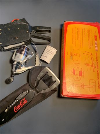 Coca-Cola Collectible Pocket Knife, Pflueger Trion Spinning Reel