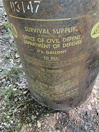 Department of Defense Survival Canister