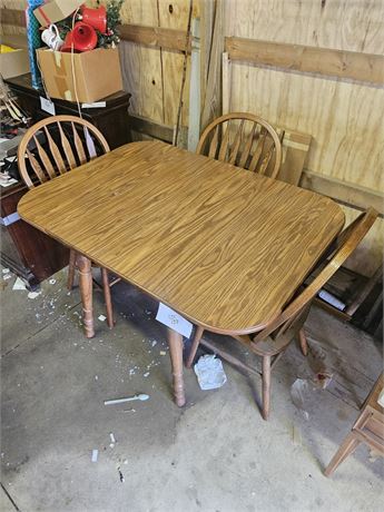 Wood Winners Only Kitchen Table & Chairs