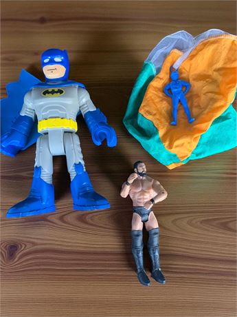 Fisher-Price Imaginext Super Friends Batman XL Figure, Damien Sandow WWE Figure